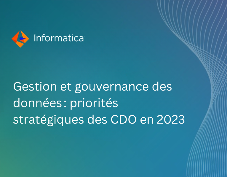 Gestion et gouvernance des données  priorités stratégiques des CDO en 2023